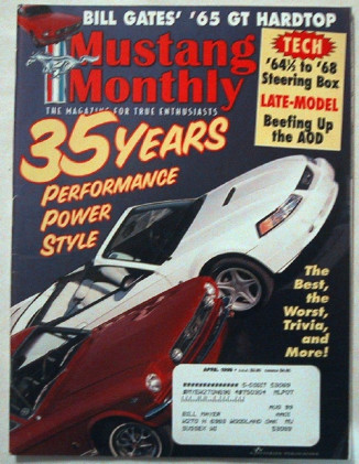 MUSTANG MONTHLY 1999 APR - 35 YEARS OF MUSTANGS